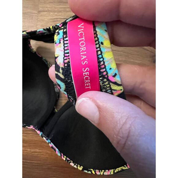 Victorias Secret Strapless Molded Cup Bikini Top Size 36B - Picture 4 of 5